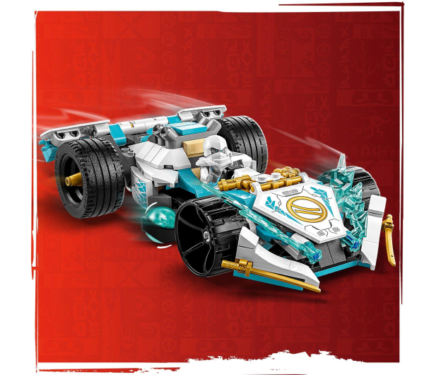 LEGO Ninjago 71791 Smocza moc Zane’a - wyścigówka spinjitzu - 1144472 - zdjęcie 9